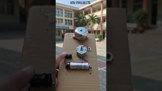 New🔥Type Electric Bell with DC motor ⚡🔔 #diy #experiment #new #diy #hacks #ideas #simple #shorts