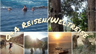 Q&A Reisen/Weltreise (Travel the world with me🌴🤟🏼)