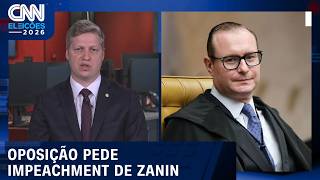 Membros da oposição pedem impeachment de Cristiano Zanin | CNN ELEIÇÕES