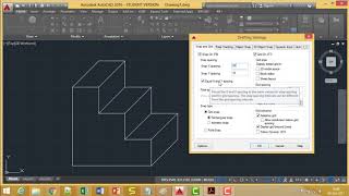 AutoCAD - Grid and snap
