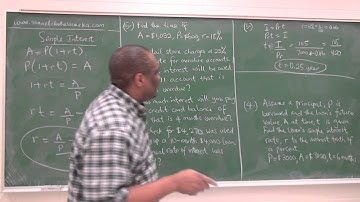 Simple Interest - Part 1