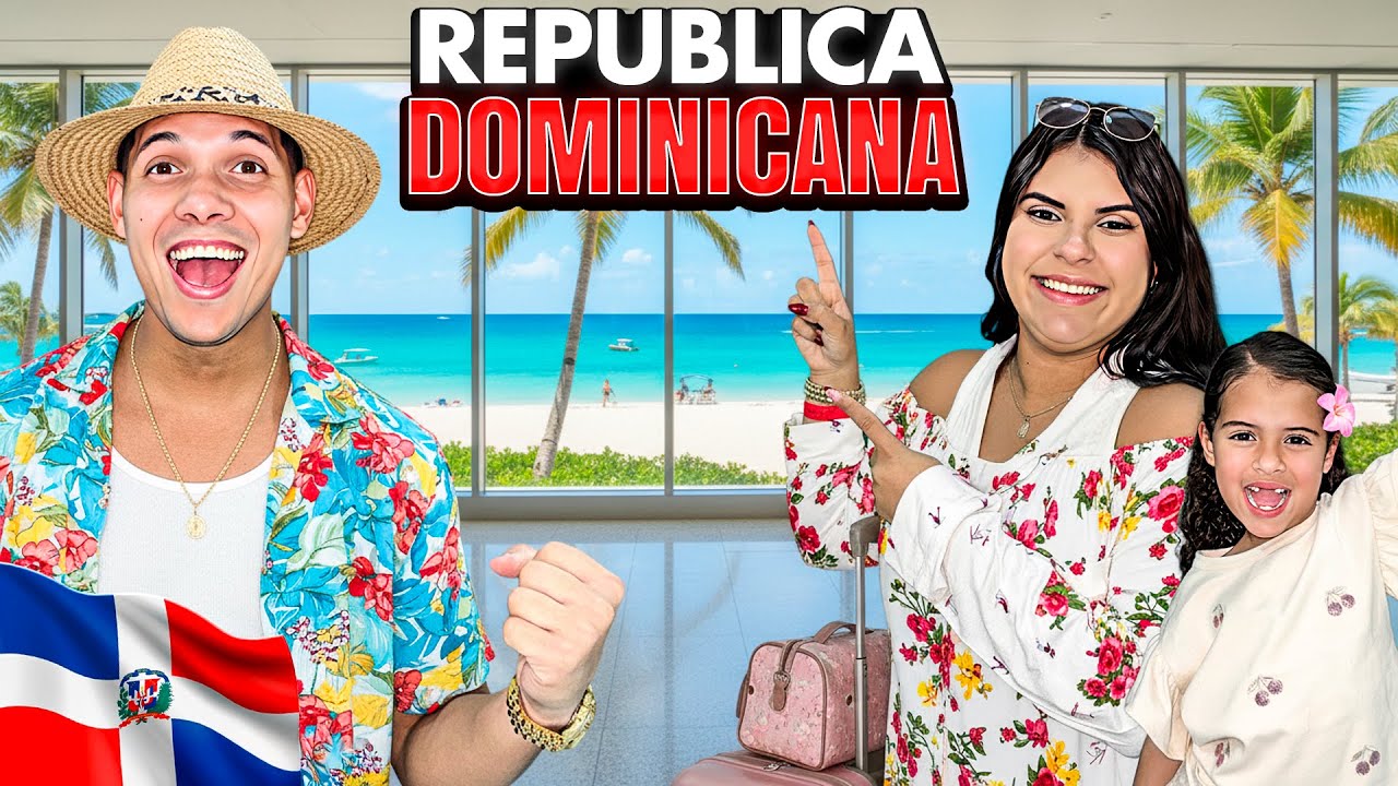 NUESTRA PRIMERA VEZ VIAJANDO A REPUBLICA DOMINICANA 🇩🇴❤️