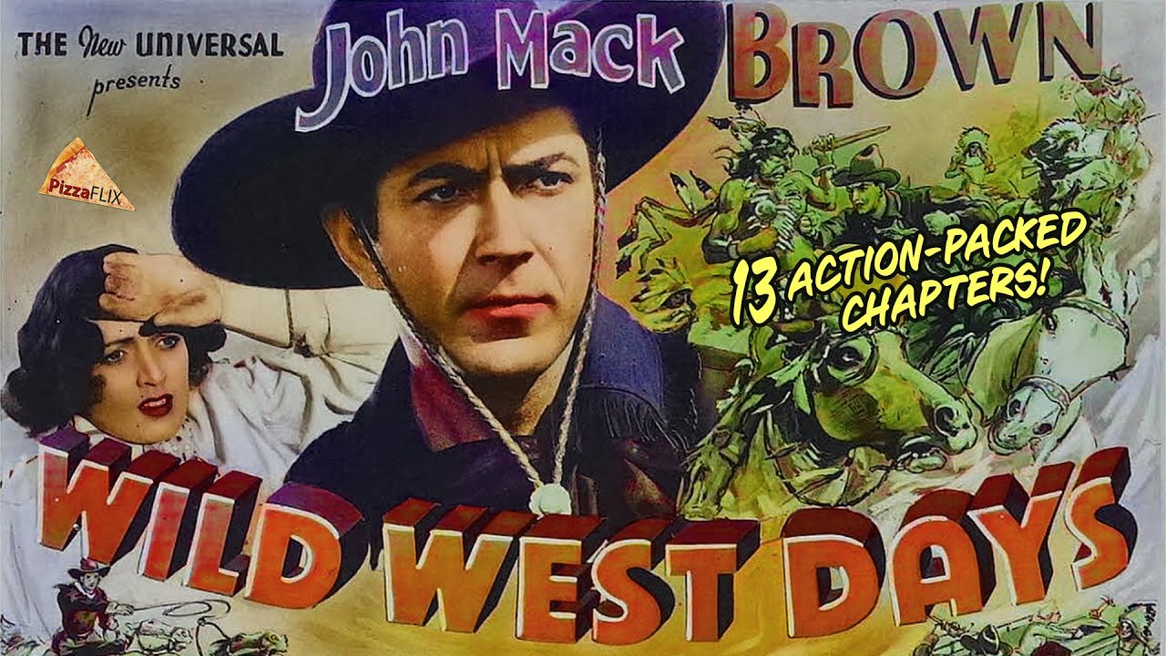 4K RESTORATION♥Wild West Days (1937) 13CHAPTER CLIFFHANGER YouTube
