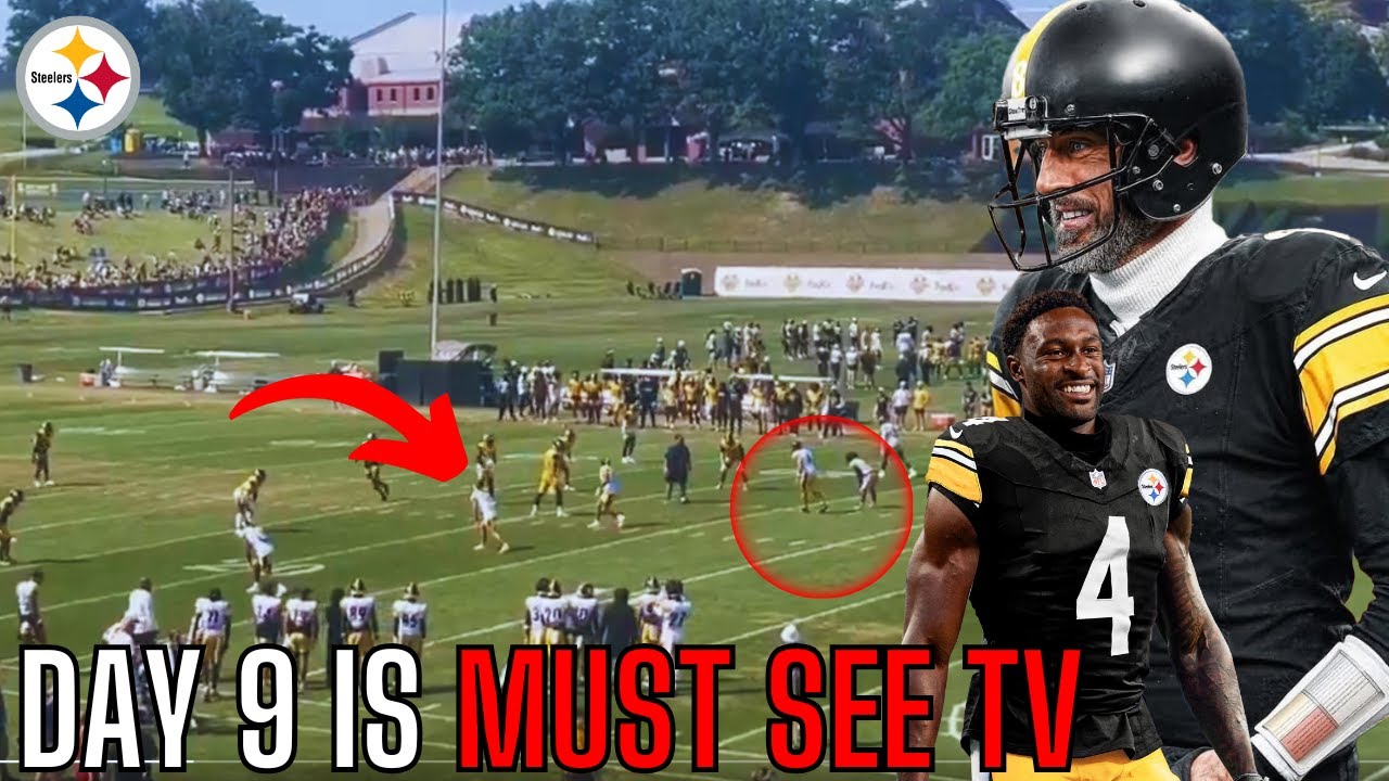 ⁣The Pittsburgh Steelers Training Camp Day 9 Was Actually INSANE... | Steelers News |