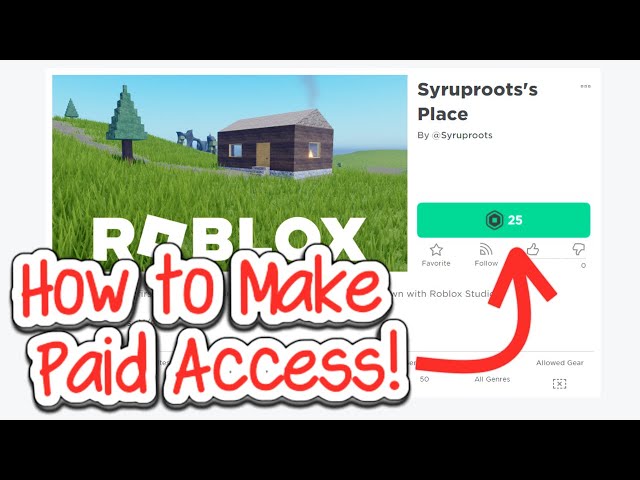 The BEST Paid Access Roblox Games of 2021 (EASY ROBUX) 