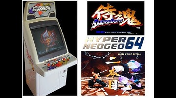 SNK Hyper Neo Geo 64 Fatal Fury and Samurai Spirits 64 Gameplay (Real Arcade Hardware)
