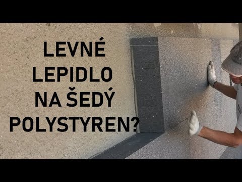 Čím lepit polystyren