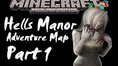 Minecraft xbox 360: Hells Manor Adventure map - Part 1