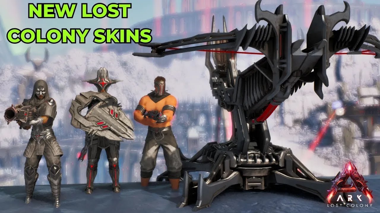 Complete Lost Colony Skins Guide | ARK Survival Ascended