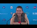 Simona Halep press conference