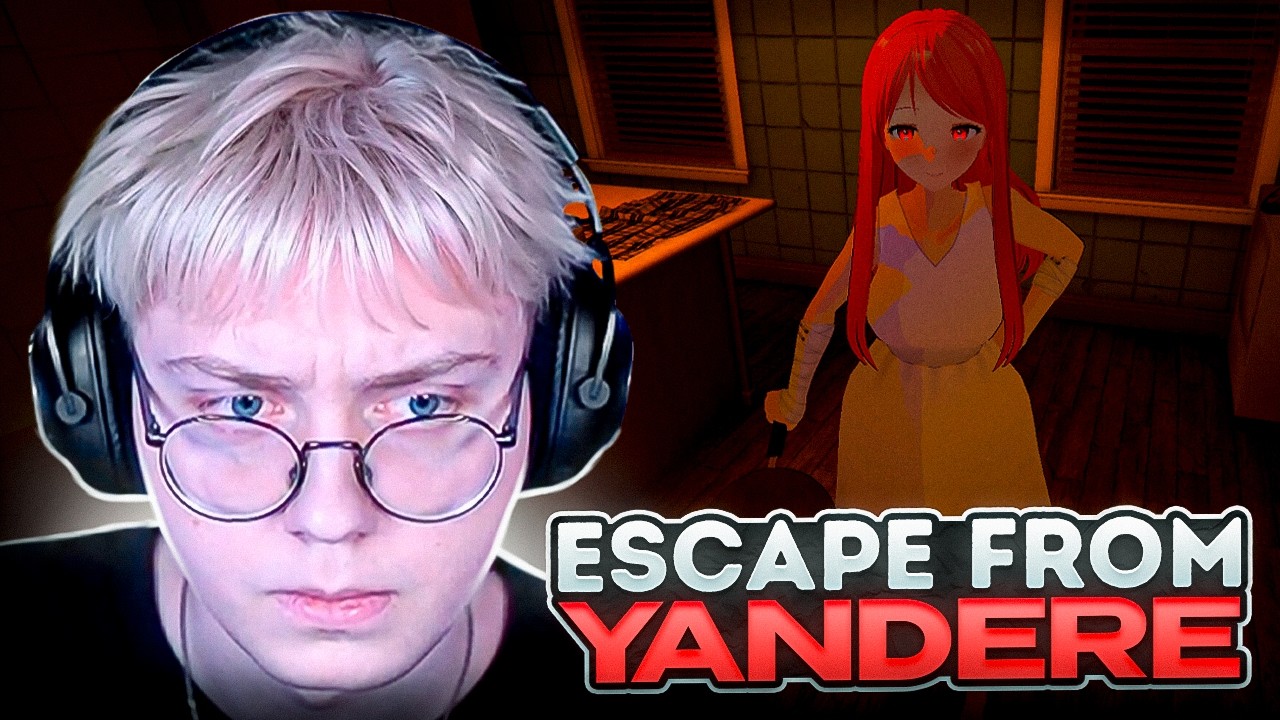 ДРЕЙК УБЕГАЕТ от АНИМЕ-ЖЕНЩИНЫ в Escape From Yandere | Хоррор