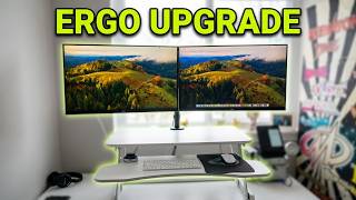 How to Assemble the VIVO Height Adjustable 32-inch Standing Desk Converter with Dual Monitor Stand.
