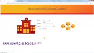 Block Chain for hospitals using SHA256 Algorithm