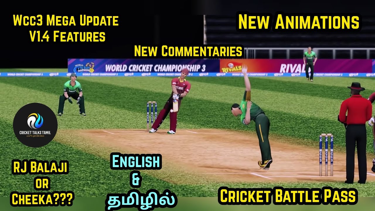 wcc3 Mega Update Features | v1.4 Update Release Date | Vera Level Update Iruku | English & Tamil