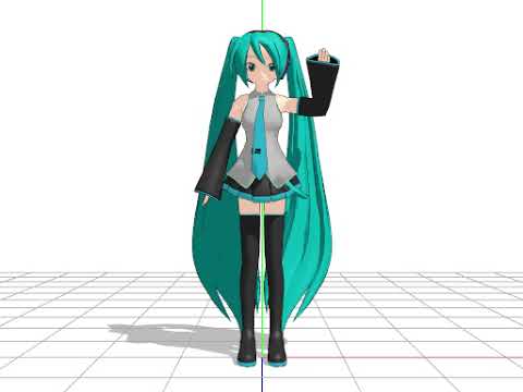 Miku vous dit Bonjour!!! / Miku says Hello to you all!