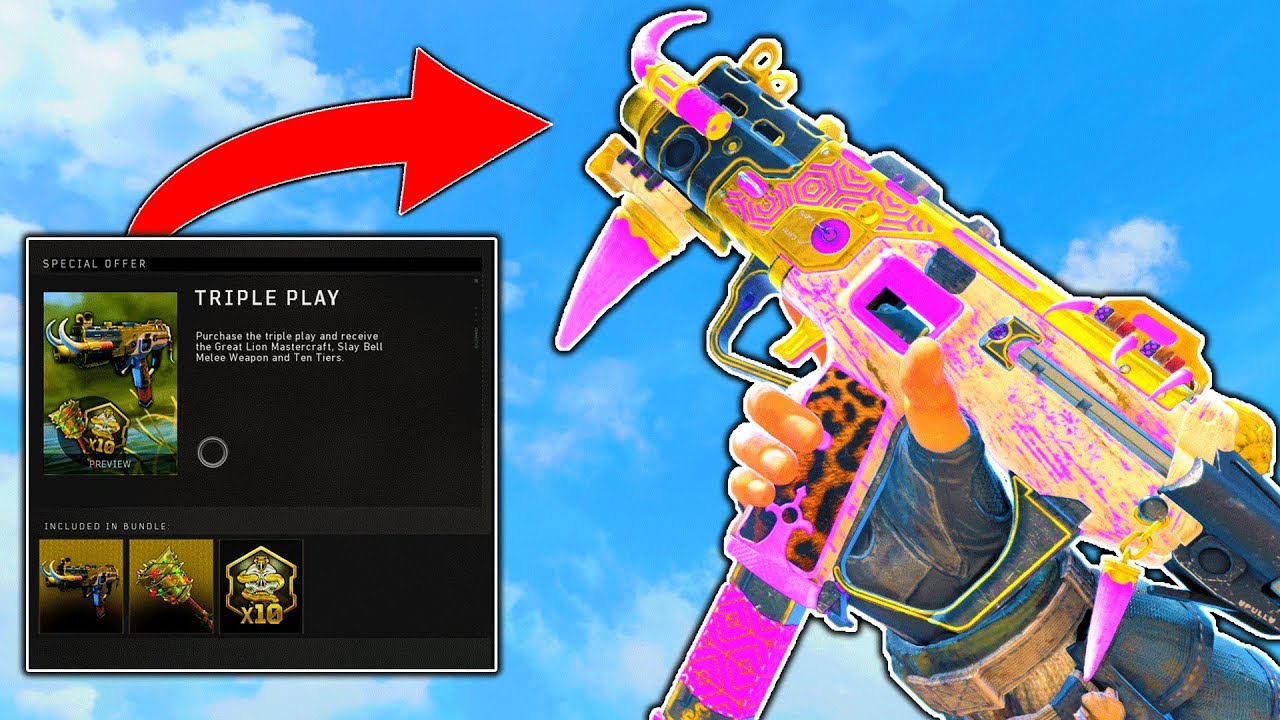 the GREAT LION.. (NEW TRIPLE PLAY VARIANT!) - COD BO4 DLC UPDATE