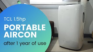 Do not buy TCL Portable Aircon unless you watch this FIRST! Review after 1 year [with ENG sub]