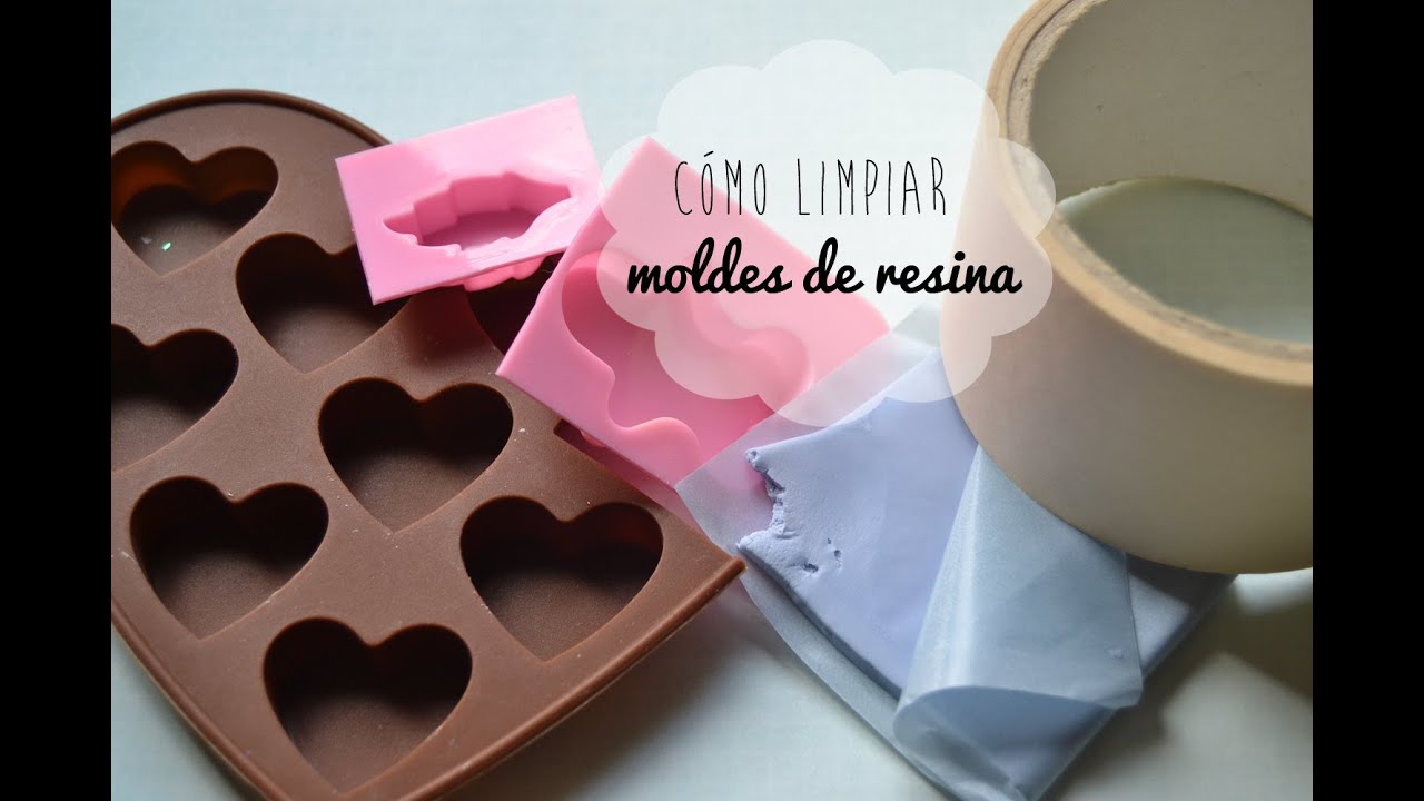 Cómo limpiar moldes de resina - YouTube
