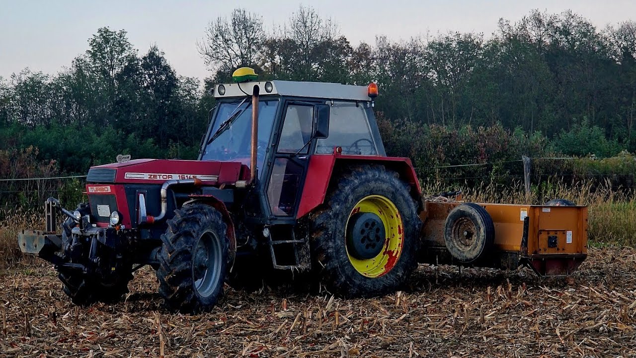 Traktoros Vlog 29#-Szárzúzózás (Zetor 16145 + Alloway Woods)