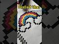 Rainbow pixel art ideas | #pixelart #art #pixelarmy #silenteye #minecraft #drawing