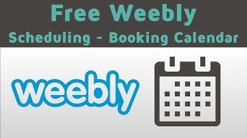 How to add a Scheduling - Appointment - Booking system to my Weebly website?