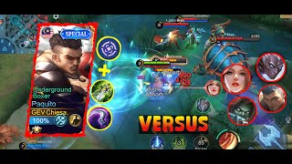 HOW TO DEAL AGAINST TANKY HERO USING PAQUITO? PAQUITO SOLO RANKED GAMEPLAY MLBB