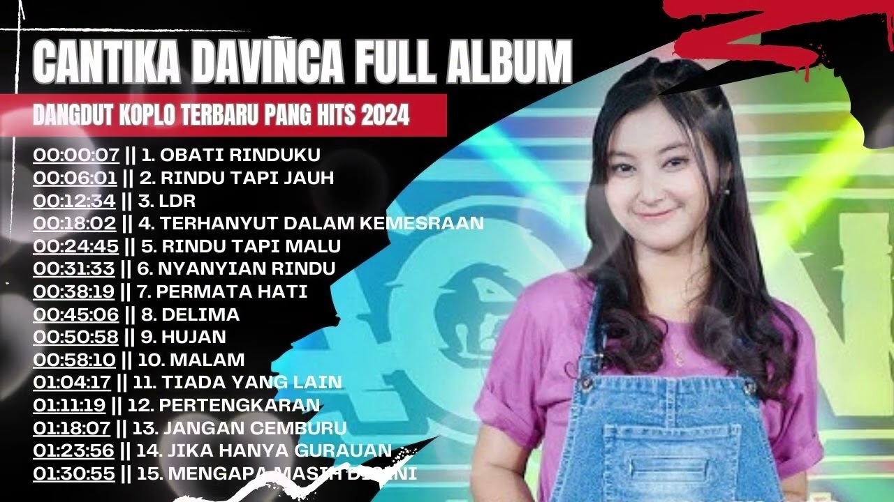 Cantika Davinca Full Album Obati Rinduku, Cantika Davinca Full Album Terbaru 2024