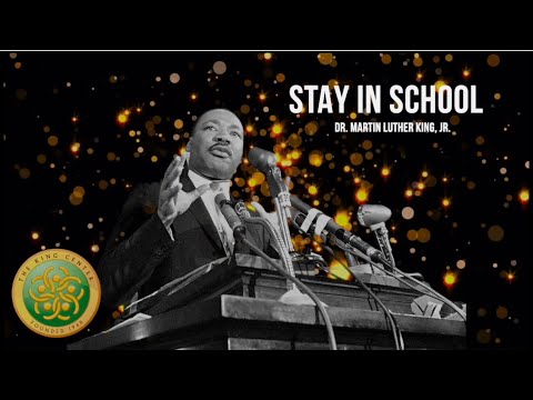STAY IN SCHOOL: LIFE’S BLUEPRINT MIXTAPE - Dr. Martin Luther King, Jr.