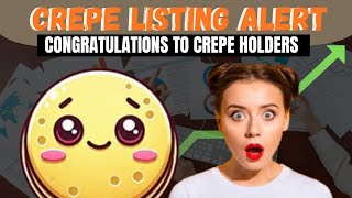 Crepe Listing Alert Just Landed