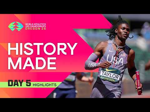 Day 5 - Extended Highlights | World U20 Championships Oregon 26