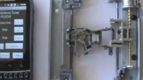 DVD Bipolar Mini Stepper Motor managed by Arduino and Android