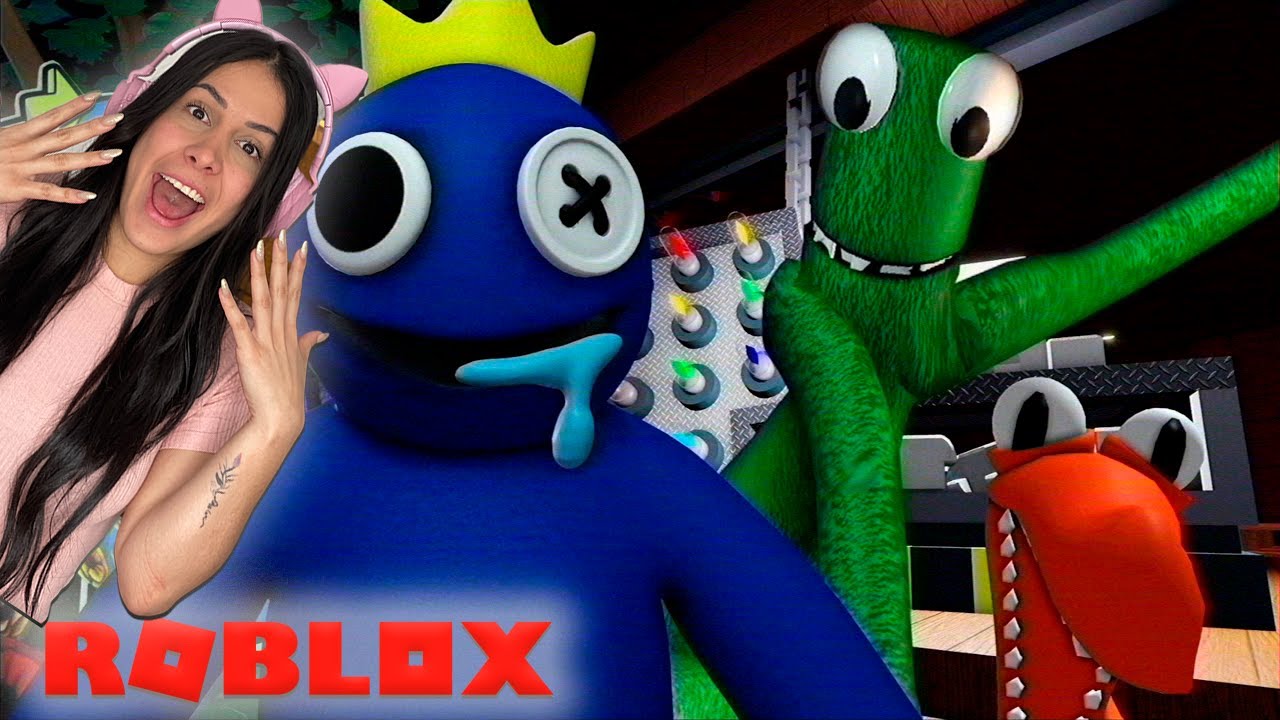 NOS ESCONDEMOS de los MALVADOS RAINBOW FRIENDS, Encanto roblox😱