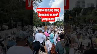 demo golongan orang orang lapar #mbg