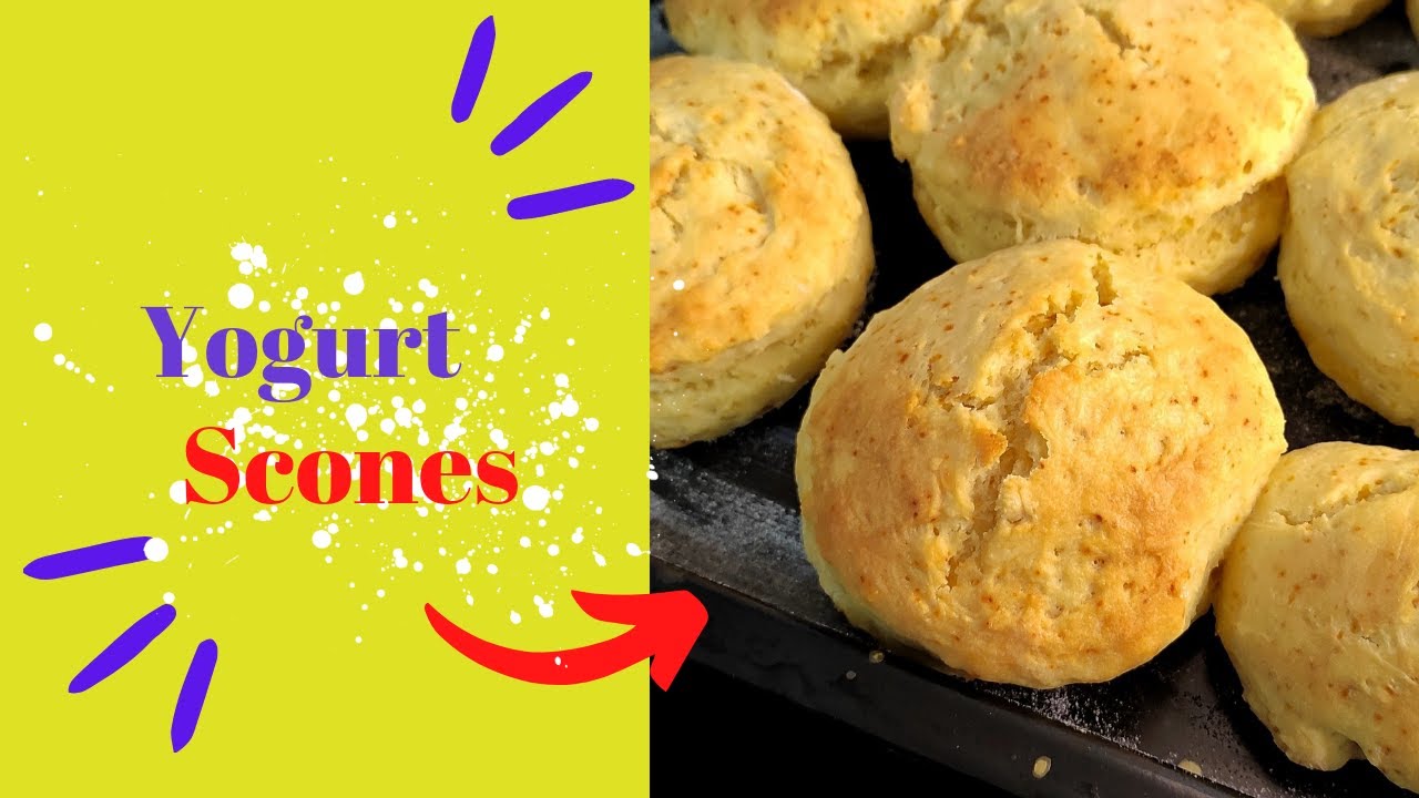 How to make Yogurt scones with oilscones without butter only oil