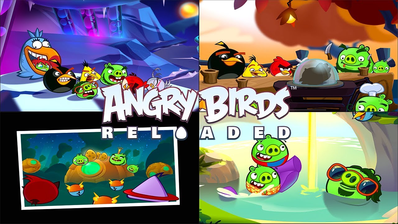 Angry Birds Reloaded - All Cutscenes (30 May 2024)