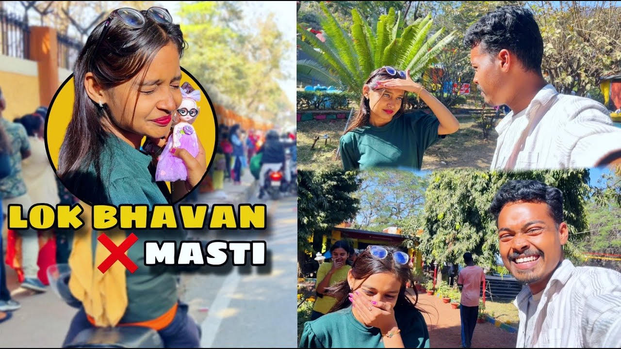 LOK BHAVAN ❌ MASTI  Gaye Par Andar Ja Nahi Sake