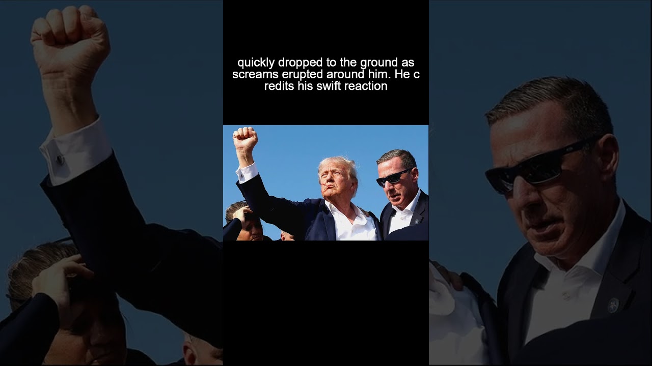 Trump Reveals Split-Second Move That Saved His Life!