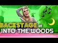 Backstage at into the woods  vlog part 2