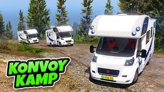 Büyük Karavan Arabalar Ile Kamp Yapmaya Gidiyoruz - Gta 5