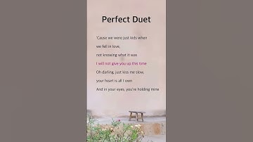 Thumbnail of 📦Perfect Duet [2]  | Ed Sheeran