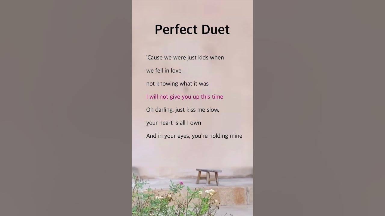 📦Perfect Duet [2]  | Ed Sheeran