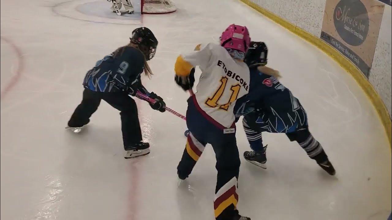 RINGETTE Game 3 Etobicoke Stingers vs Goderich Ice Crushers at the