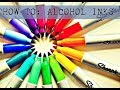 Make Alcohol Inks @ Home W/Sharpie's!!! EASY D.I.Y