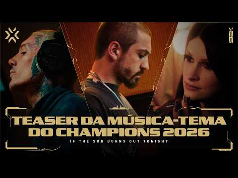 Teaser da música-tema do Champions 2026 // com Grabbitz, Oli Sykes e Courtney LaPlante – VALORANT