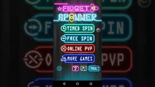 Fidget spinner game play captain America spinner screenshot 5