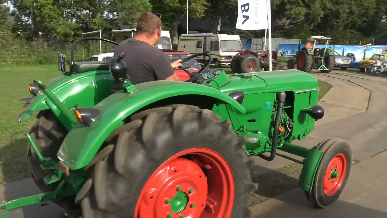 Stichting Unimog Team Schildwolde oldtimerweekend vertrek deel 1