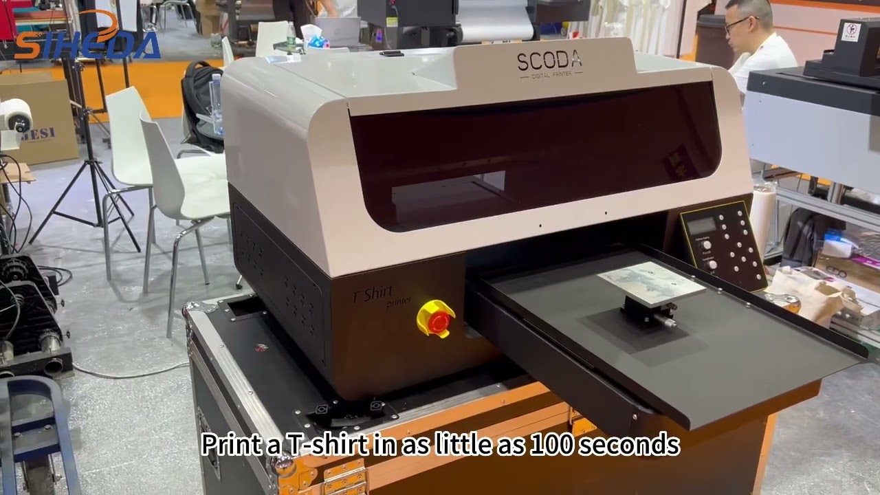 Direct Printing on Fabric Textile Printer VS-2602TX with EPSON DX5
