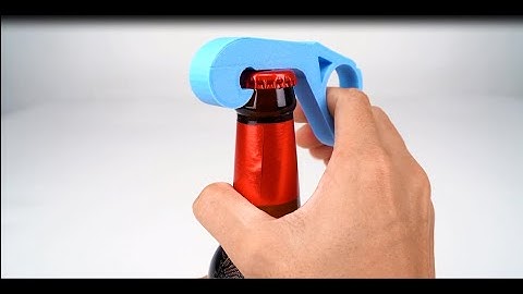 How to print a bottle opener with #LOTMAXX SC-10 and how practical will it be? | Practical 3D prints