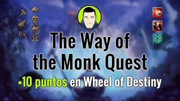 Tibia: The Way of the Monk Quest | +10 puntos en Wheel of Destiny
