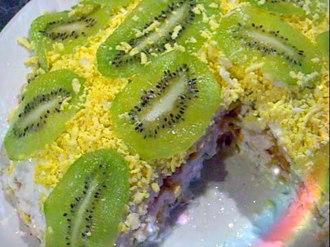 Video: Kiwi Og Kyllingfilet Salat